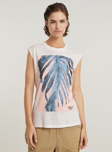 Camiseta AI Print Elasticated Waist